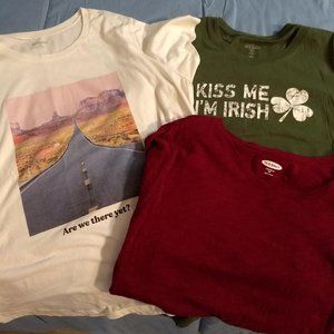 Old Navy - Lot of 3 - XXL Ladies' Shirts